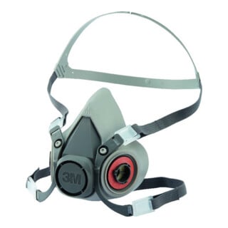 3M Masque à double filtre 6100, Taille S