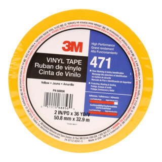 3M Nastro adesivo in PVC, morbido, Yellow