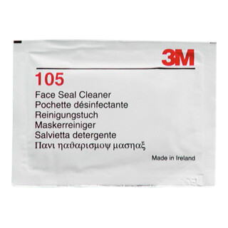 3M Panni di pulizia per semimaschere e maschere a protezione totale, CLEAN