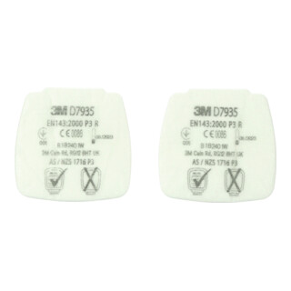 3M Partikeleinlegefilter-Set, 20 Paar, Filter: P3R