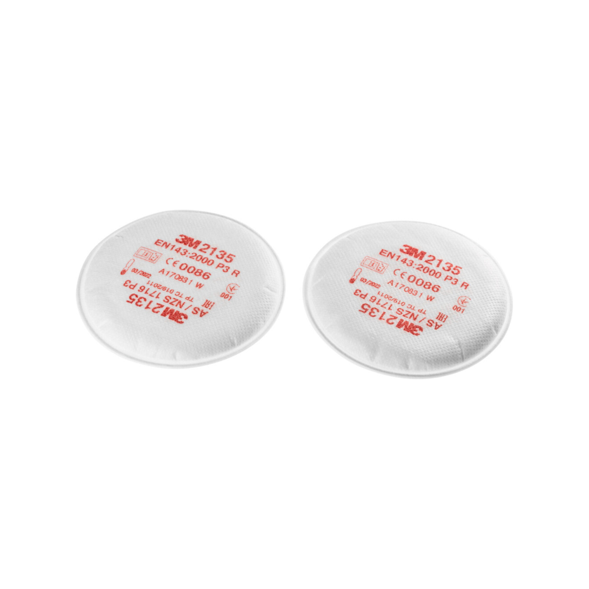3M P3R Partikelwechselfilter rund (10 Paar) aus Kunststoff für Masken der Serie 6000 und 7000, 7000029734