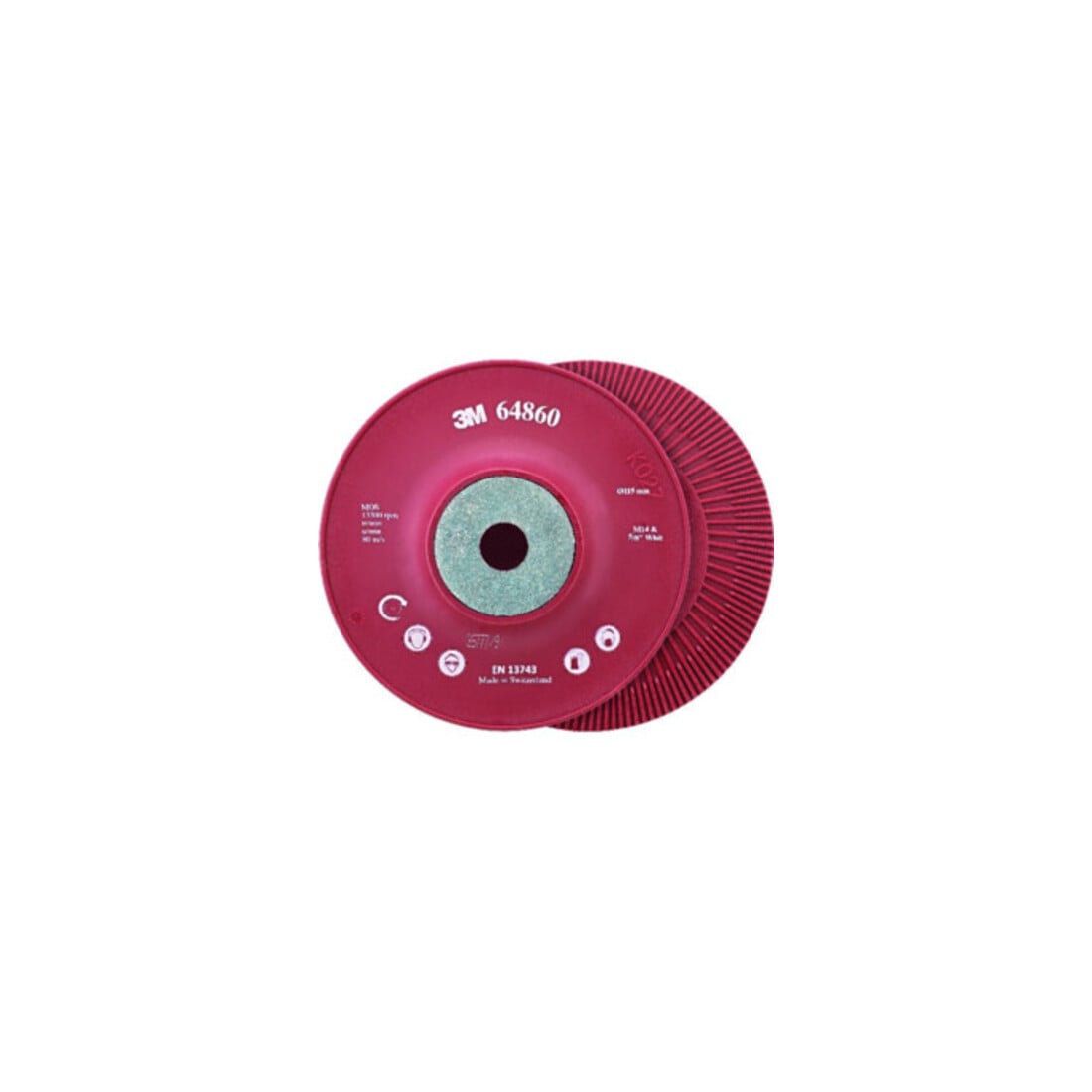 Plateaux-supports 3M pour disques en fibre dur/nervuré