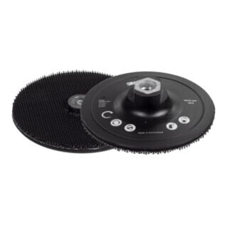 3M Platorello con chiusura in velcro con foro di centraggio e filettatura M14, 178mm