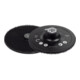 3M Platorello con chiusura in velcro con foro di centraggio e filettatura M14, 178mm-1