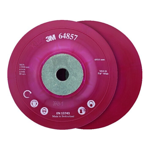 3M Platorello di supporto per dischi fibrati, flessibile/liscio