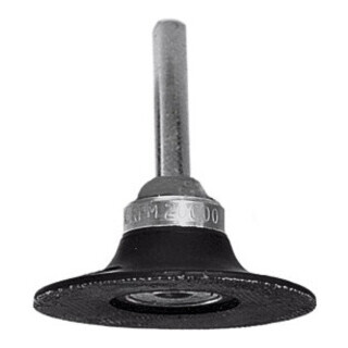 3M Platorello in gomma Roloc, gambo Ø6mm