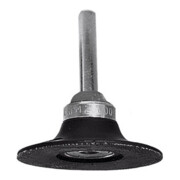 3M Platorello in gomma Roloc, gambo Ø6mm morbido, Esterno: Ø75mm