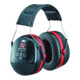 3M Protection auditive Optime III coquilles noir/rouge