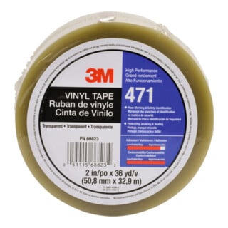 3M PVC-plakband zacht, Kleur: CLEAR