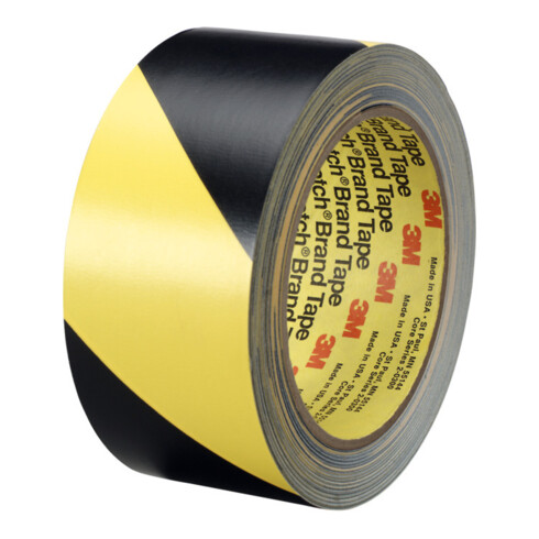 3M PVC-Warnmarkierungsband stark, Farbe: YB