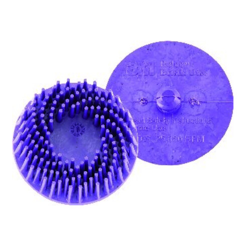 3M ROLOC Disque à lamelles 76,2 mm K80 jaune
