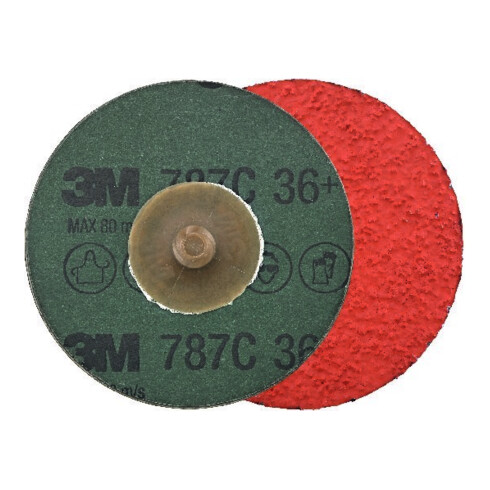 3M ROLOC Disque abrasif fibre 787C Cubitron2 50,8 mm P60+