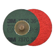 3M ROLOC Disque abrasif fibre 787C Cubitron2 50,8 mm P60+