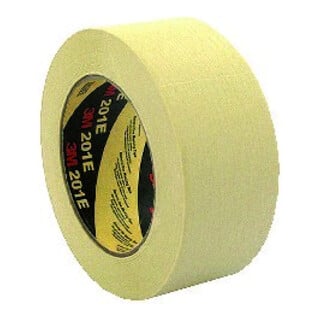 3M Ruban adhésif de masquage 201E Crêpe - Version 48 mm x 50 m