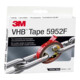 3M Ruban adhésif double-face 19 mm x 3 m, noir, pour poudre 5952193