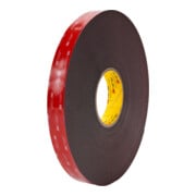 3M Ruban adhésif double-face 19 mm x 3 m, noir, pour poudre 5952193-3