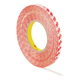 3M Ruban adhésif double face, Largeur x longueur (mm x m) : 12 x 50
