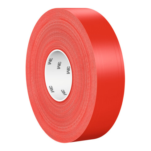 3M Ruban de marquage au sol extra résistant, couleur : ROUGE