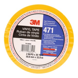 3M Rubans adhésifs en PVC doux, Couleur: YELLOW