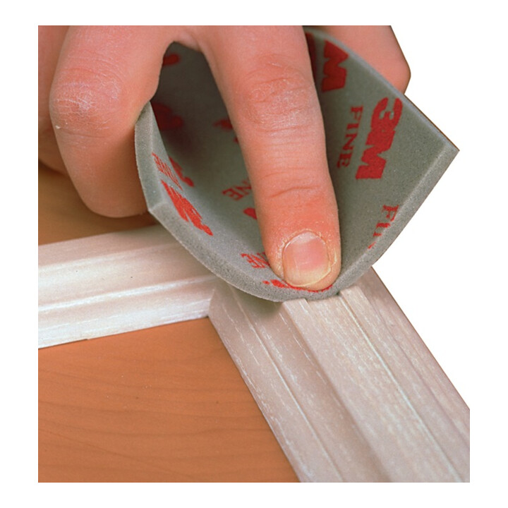 3M Schleifschwamm Soft Pad L140xB115mm microfein