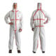 3M Schutzanzug 4565 weiß/rot, Typ 4/5/6 Größe 2XL