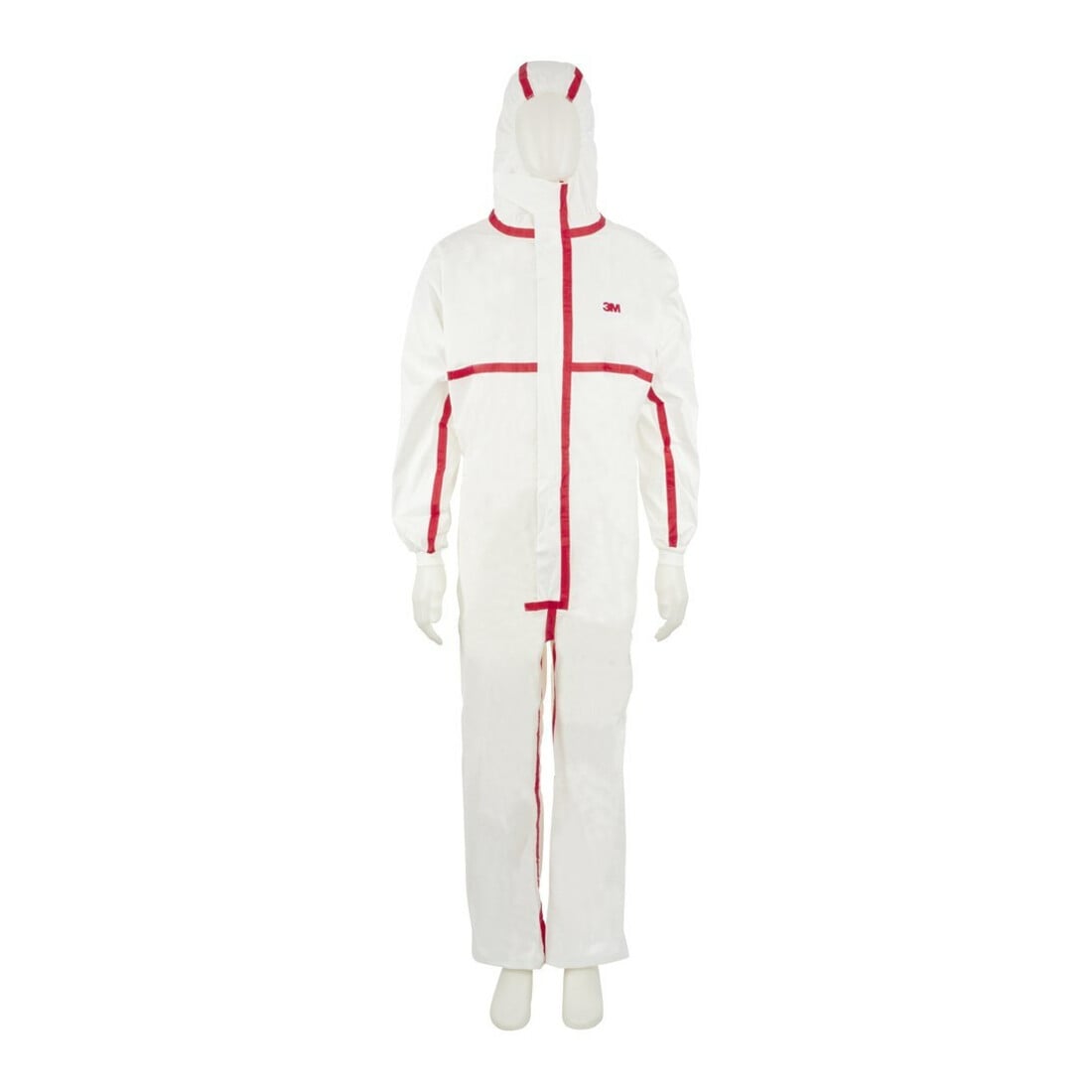 3M Schutzanzug 4565 weiß/rot, Typ 4/5/6 Größe L