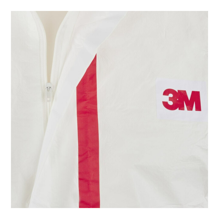3M Schutzanzug 4565 weiß/rot, Typ 4/5/6 Größe L