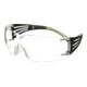 3M Schutzbrille Reader SecureFit-SF400 EN166 Bügel schw. grün,Scheiben klar +1,50-1