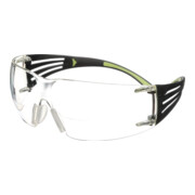 3M Schutzbrille Reader SecureFit-SF400 EN166 Bügel schw. grün,Scheiben klar +1,50