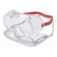 3M Schutzbrille UV  mit PC-Scheiben klar mit Seitenschutz und Gummiband-1