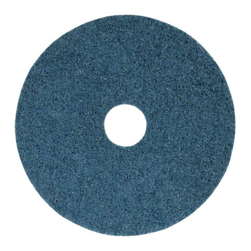 3M Disco in tessuto abrasivo Scotch-Brite SC-DH, Ø178mm, molto fine/blu, con centraggio