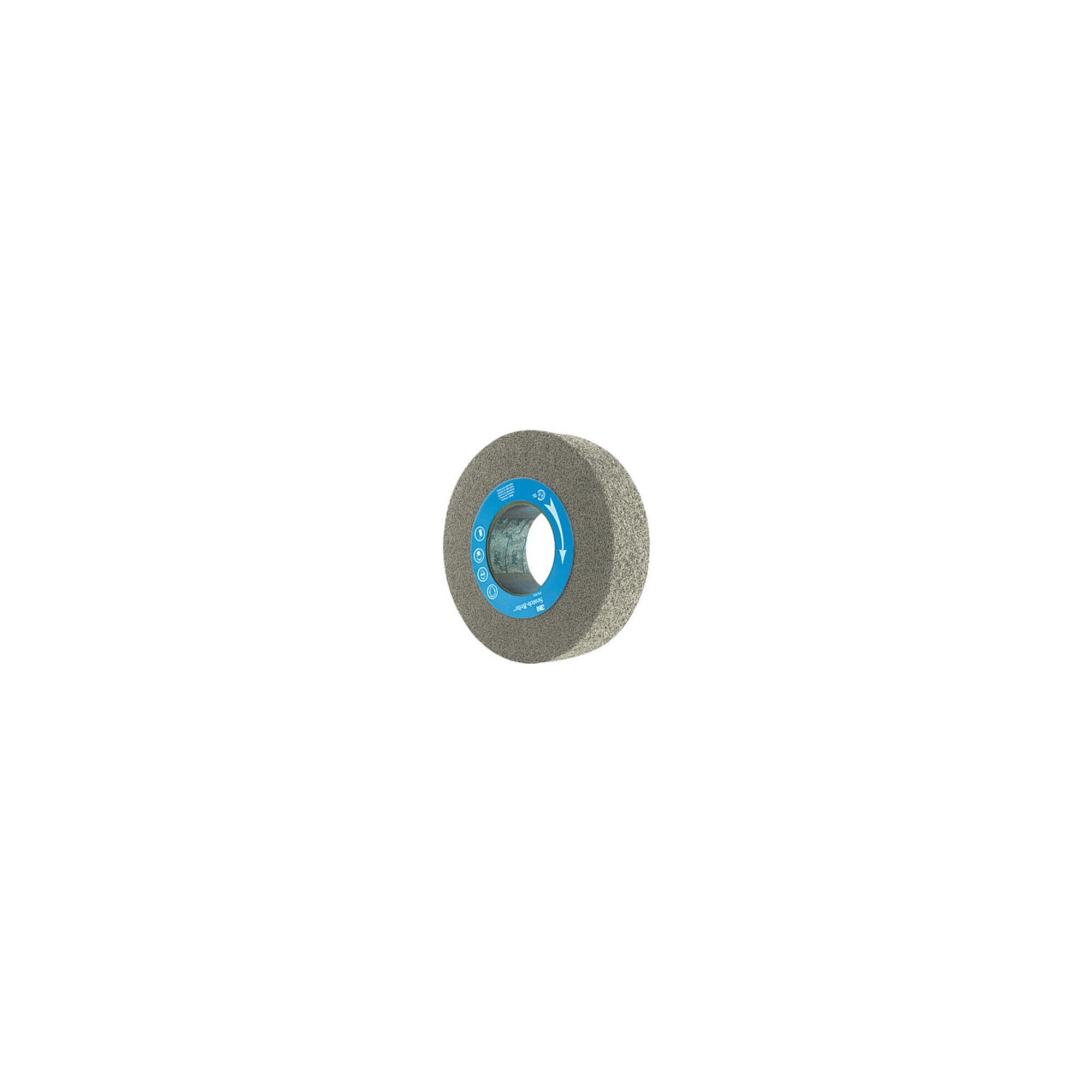 3M Scotch-Brite Kompakt-Finishscheibe (SiC), FS-WL, Scheiben- xBreitexBohrungs- 203X25X51 mm