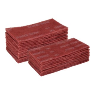 3M Scotch-Brite Schleifvlies-Hand-Pads, Set, Durable Flex 280, 25-teilig