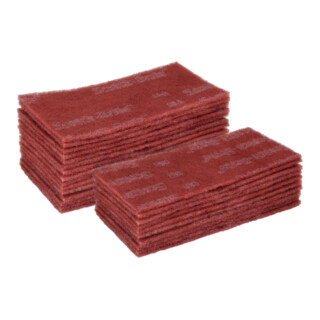 3M Scotch-Brite Schuurvlies handpads, set, duurzaam Flex 280, 25 stuks.