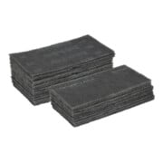 3M Set di pad di tessuto abrasivo Durable Flex Scotch-Brite, 114x228mm, Struttura del tessuto: 1000