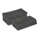 3M SCOTCH -BRITE Tampons en nylon, jeu de 25 pièces Durable Flex, 114x228 mm, Structure du nylon: 1000-1