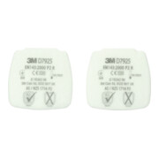 3M Set de filtres à particules, 20 paires, filtre : P2R