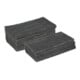 3M Set di pad di tessuto abrasivo Durable Flex Scotch-Brite, 114x228mm, Struttura del tessuto: 1000-1