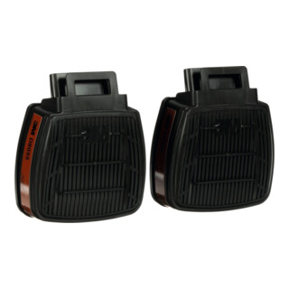 3M Set verwisselbare filters, 4 paar, Filter: A2