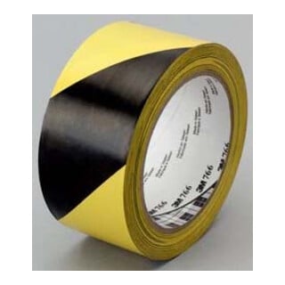 3M Signalkruban adhésif noir-jaune, 50 mm x 33 m 766SG50
