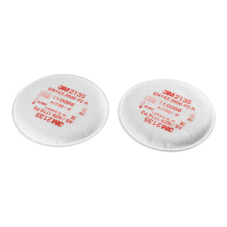 3M spin-on deeltjesfilterset, 10 paar P3R rond