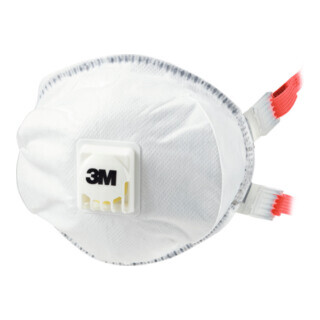 3M stofmasker 8835 FFP3RD met ventiel b.30xAGW-waarde EN149:2001+A1:2009