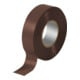 3M Temflex 1500 Ruban isolant en PVC 15 mm×10 m BROWN