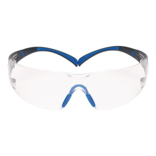 3M Veiligheidsbril SecureFit-SF400 EN 166-1FT slapen grijs-blauw, glazen helder PC