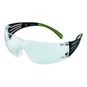 3M Veiligheidsbril SecureFit-SF400 tempels zwart groen PC lens helder EN166 EN170