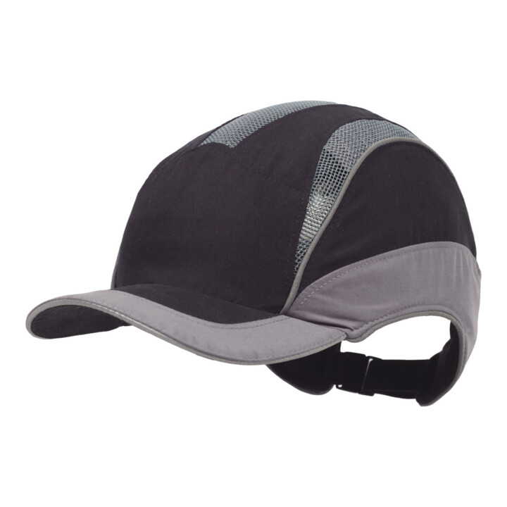 3M Veiligheidspet First Base 3 Elite, zwart / grijs, Type: SHORT
