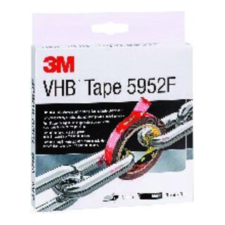 3M VHB ruban adhésif double-face 5952F noir 19 mm x 33 m