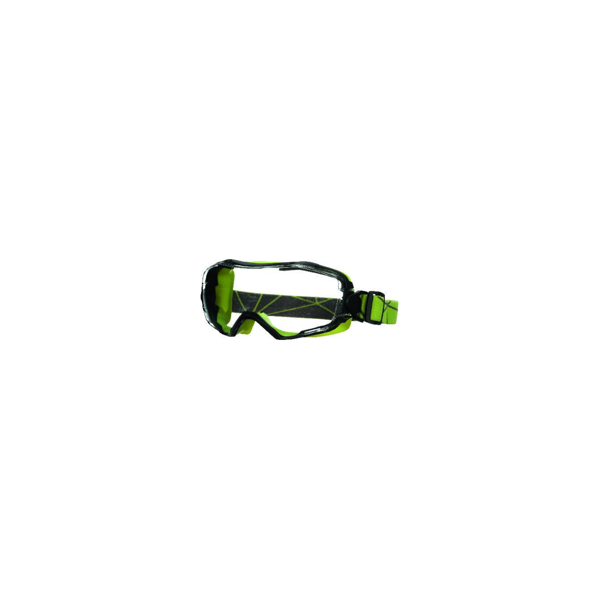 3M Vollsichtbrille 6000, grün, PC, klare Scheibe
