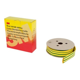 3M Warmschrumpfschlauch Rolle 19/9,5 mm gn-ge dw. HSR 19,0/9,5 gg