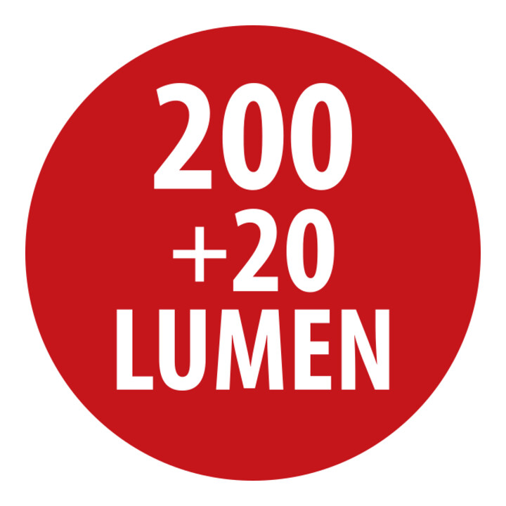4+3 SMD LED-Universalleuchte HL DB43 200+20lm